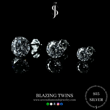 BLAZING TWINS EARRINGS