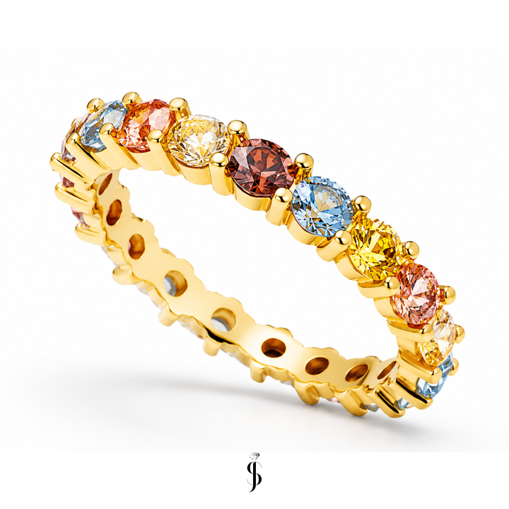 Diamant Ring Rainbow