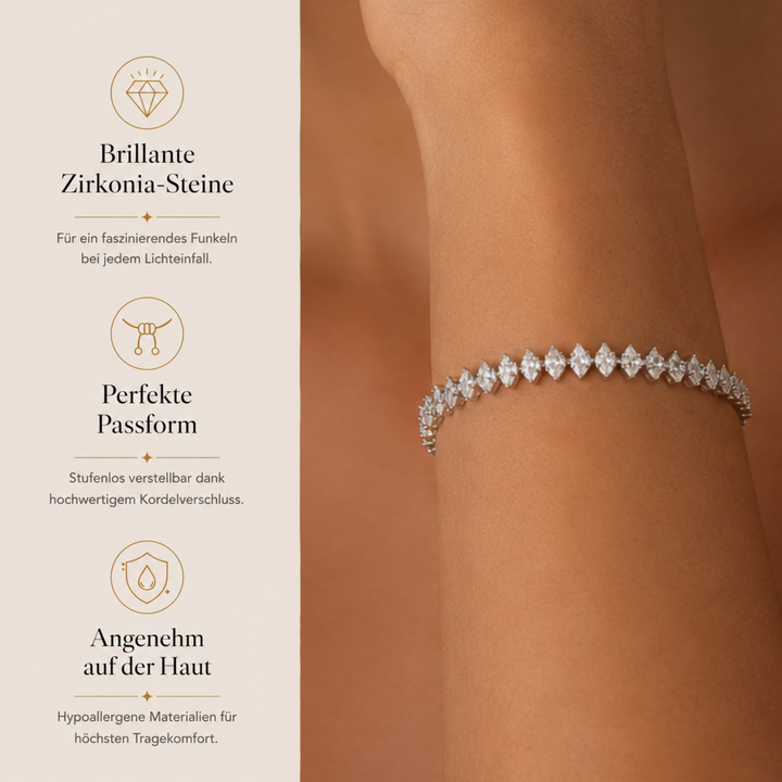 Diamant Marquise Armband
