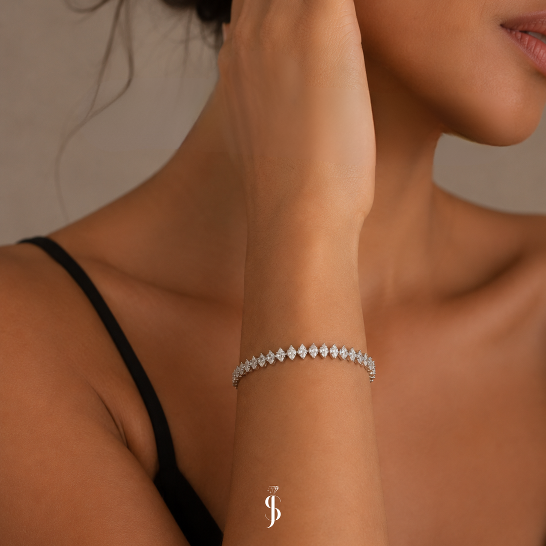 Diamant Marquise Armband
