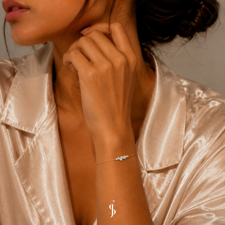 Diamant Oktett Armband