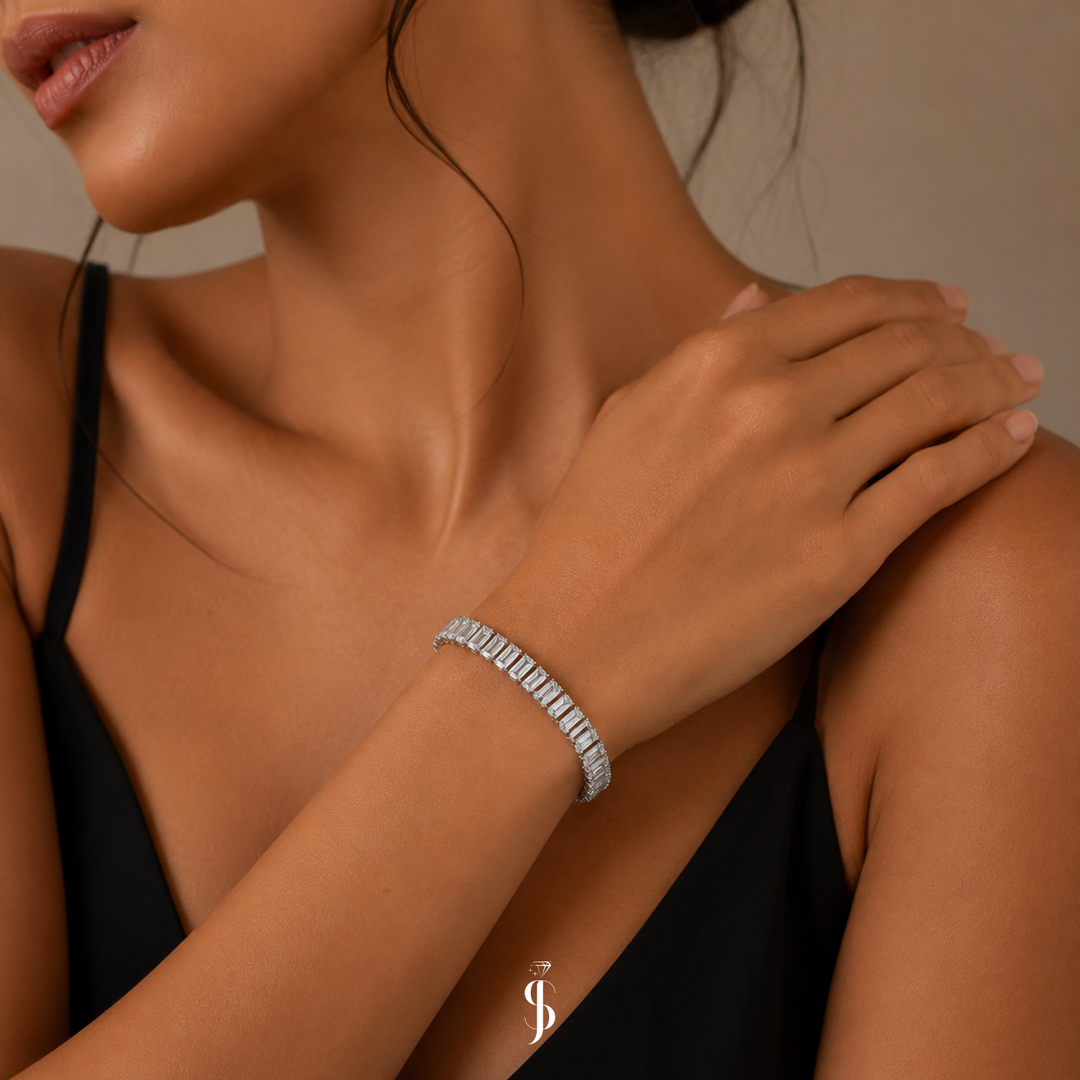 Diamant Baguette Armband