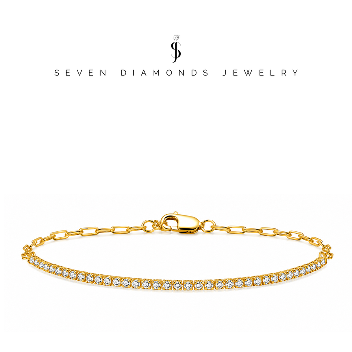 Diamant Tennis Armband Mix