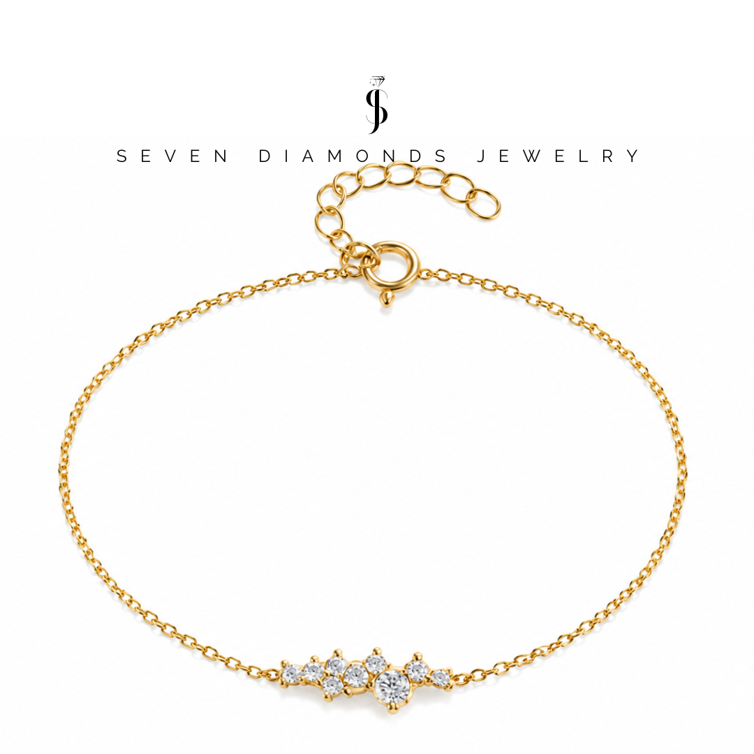 Diamant Oktett Armband