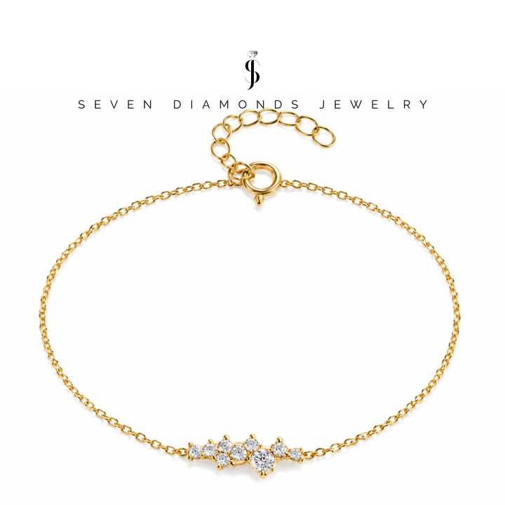 Diamant Oktett Armband