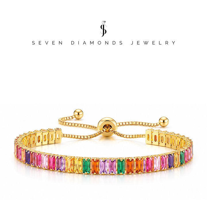 Diamant Regenbogen Armband