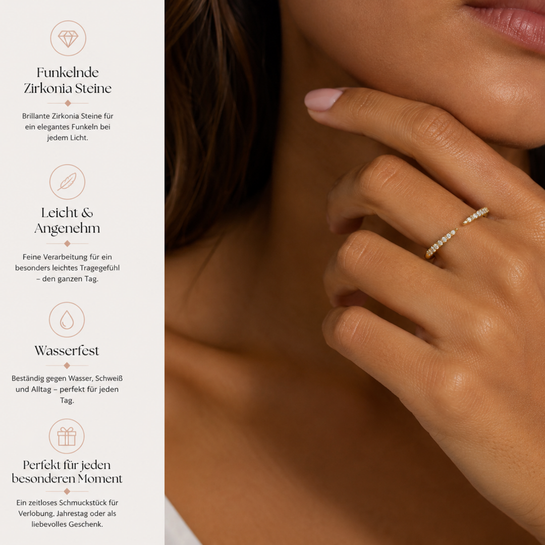 Diamant Ring Lineé