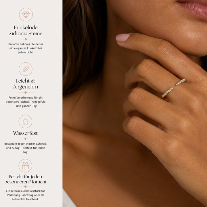 Diamant Ring Lineé