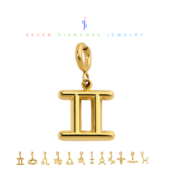 Zwillinge Charm-Anhänger