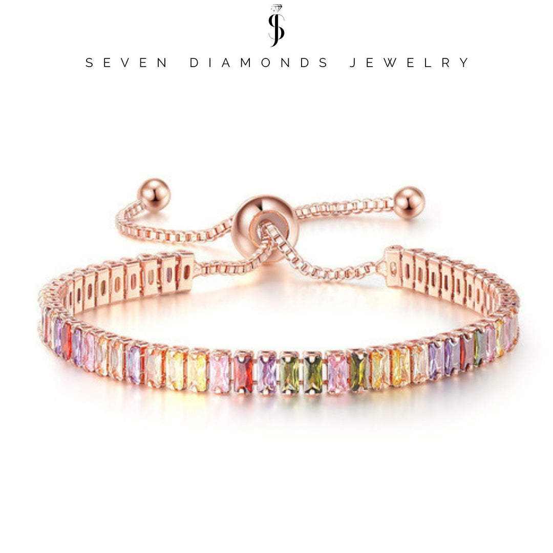 Diamant Regenbogen Armband