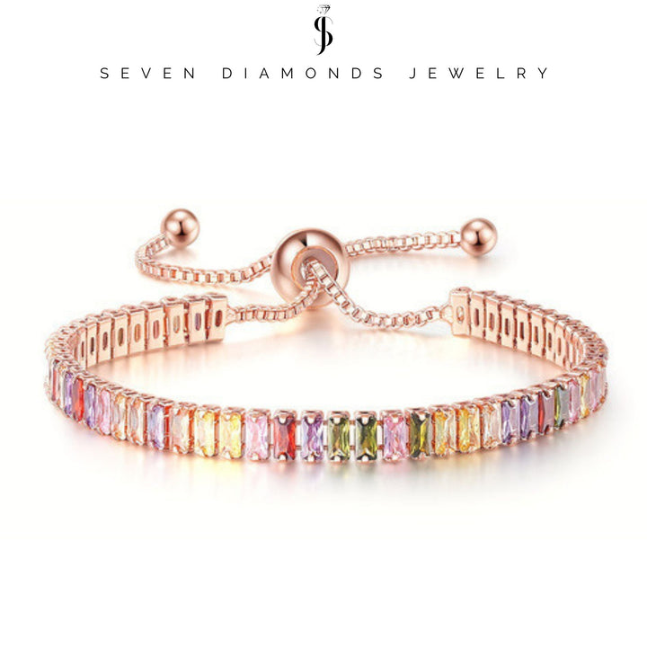 Diamant Regenbogen Armband