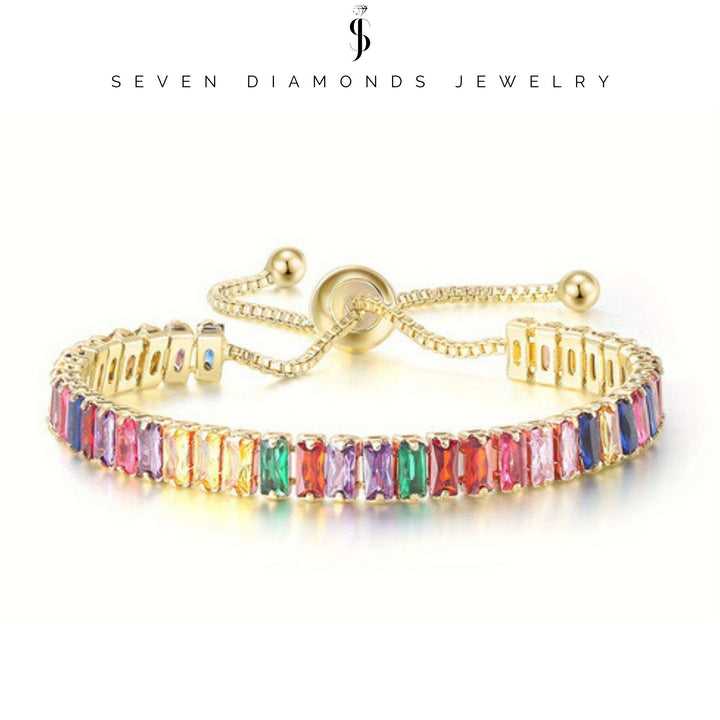 Diamant Regenbogen Armband