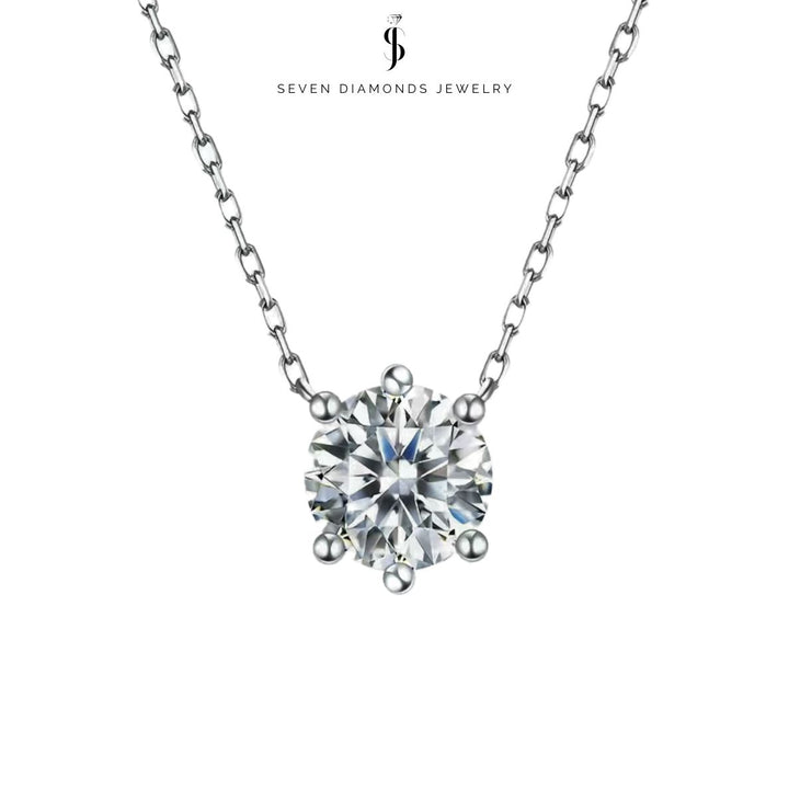 Diamant Solitär Halskette