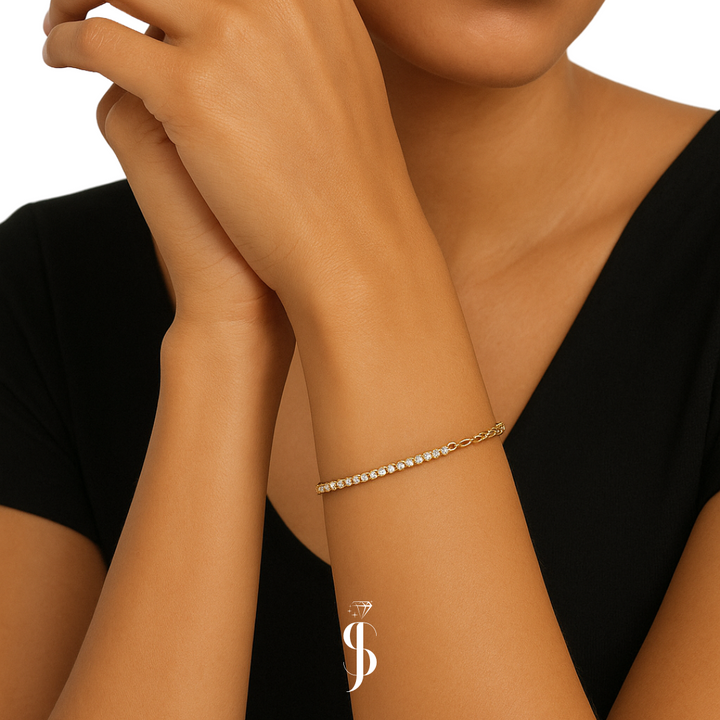 Diamant Tennis Armband Mix
