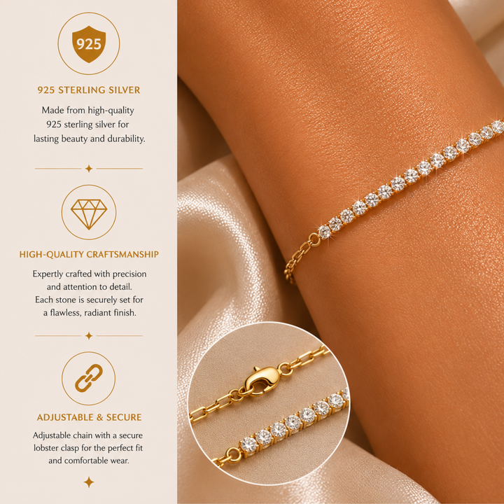 Diamant Tennis Armband Mix