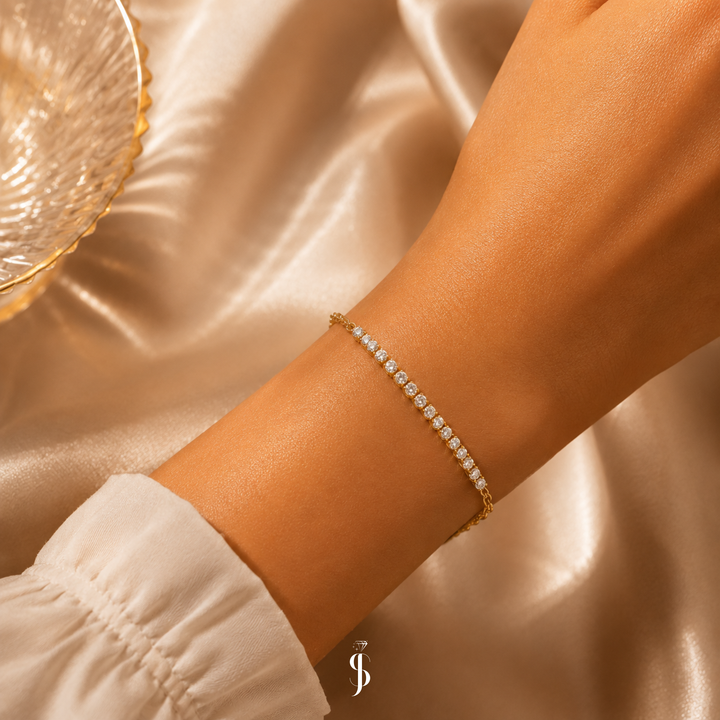 Diamant Tennis Armband Mix