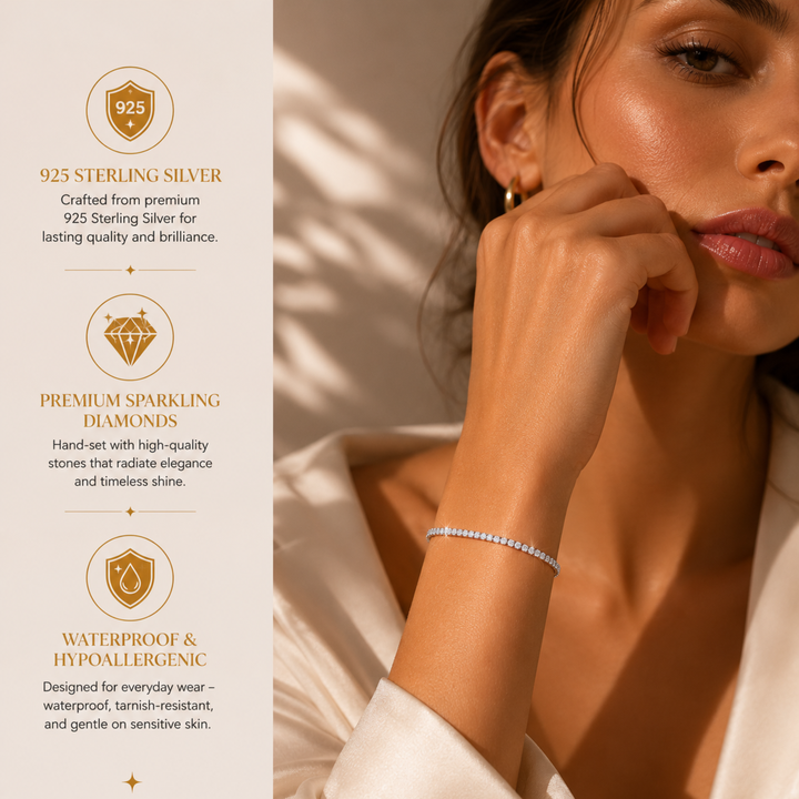 Diamant Tennis Armband