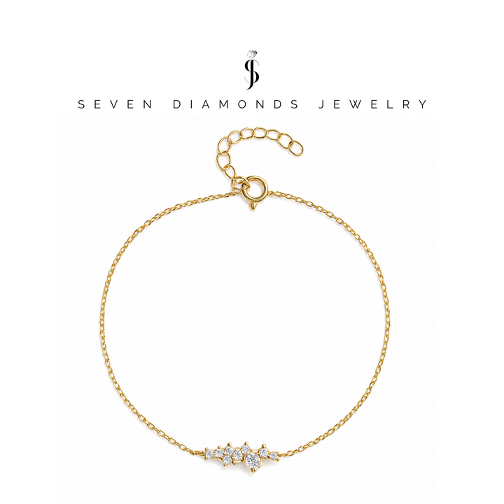 Diamant Oktett Armband