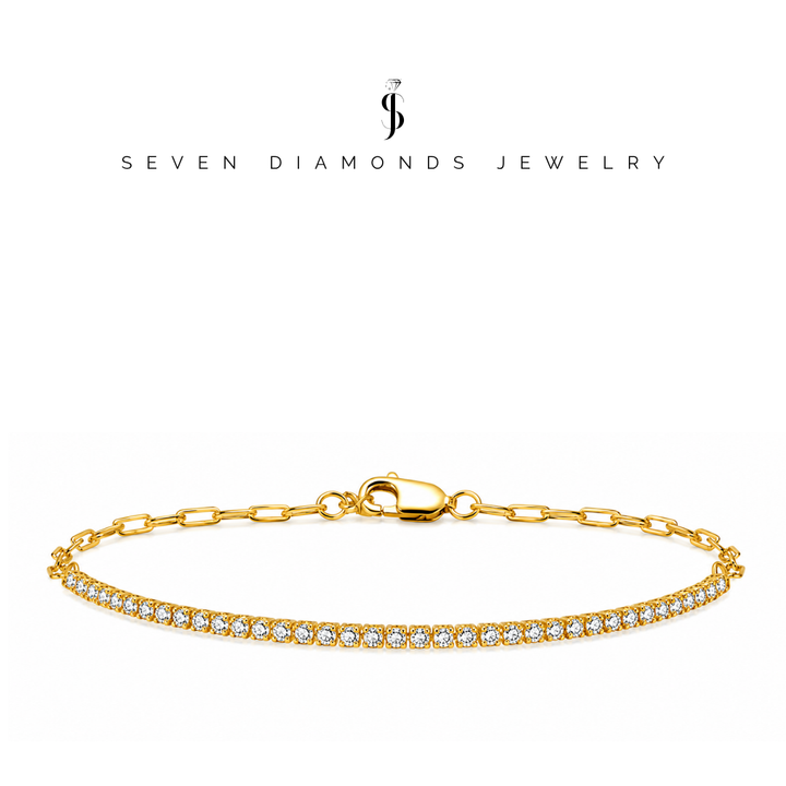 Diamant Tennis Armband Mix